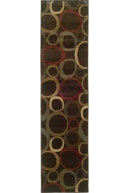 Tybee 2361D Brown / Beige Rug