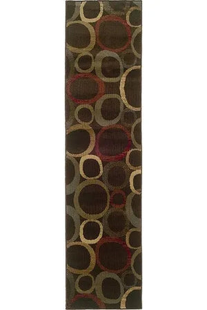Tybee 2361D Brown / Beige Rug
