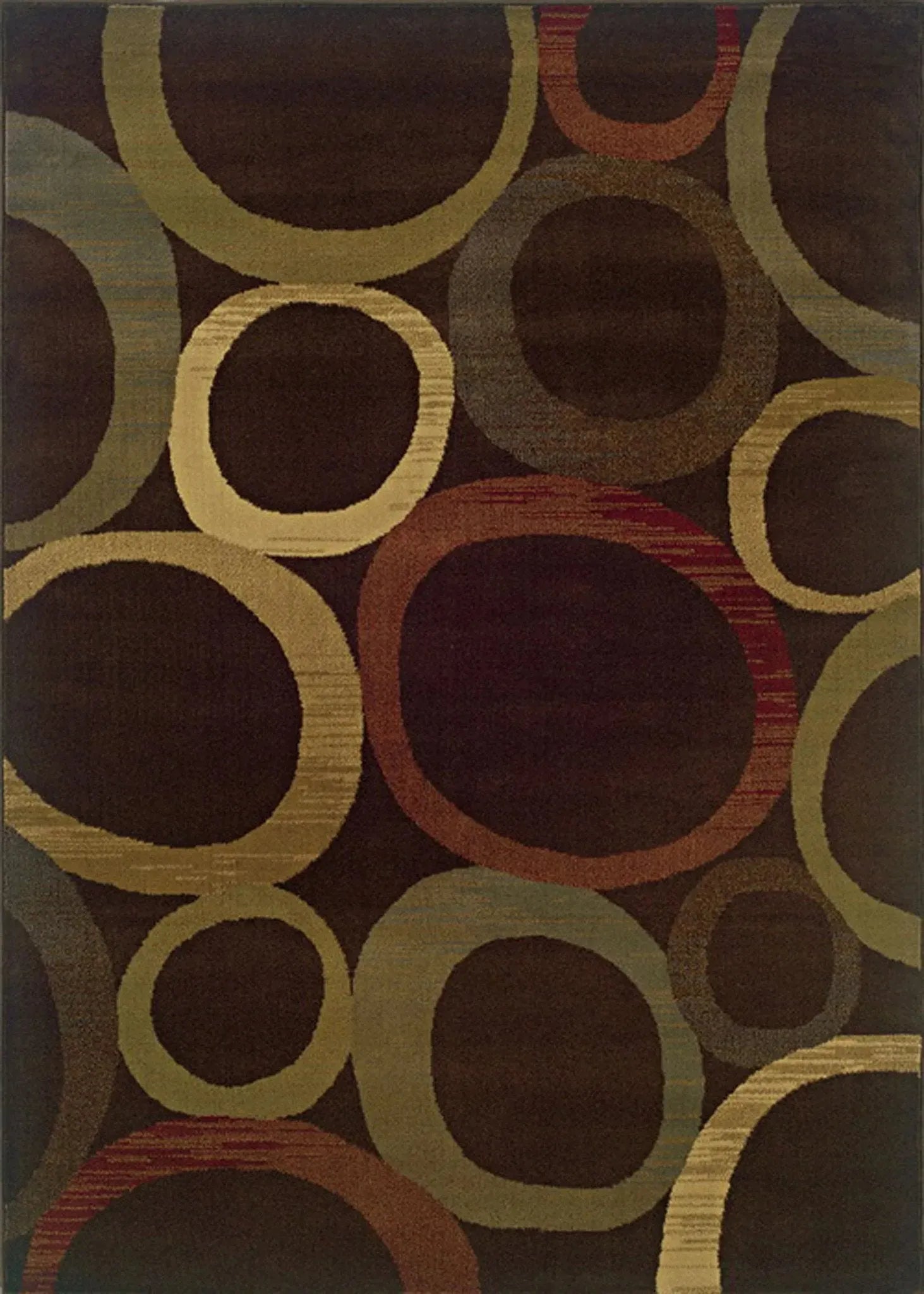 Tybee 2361D Brown / Beige Rug