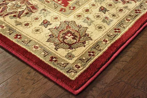 Tybee 733R Red / Beige Rug