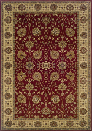 Tybee 733R Red / Beige Rug