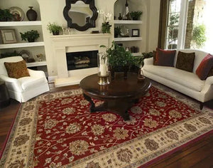Tybee 733R Red / Beige Rug