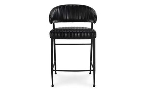 Umbria 26" Counter Stool Jet Black