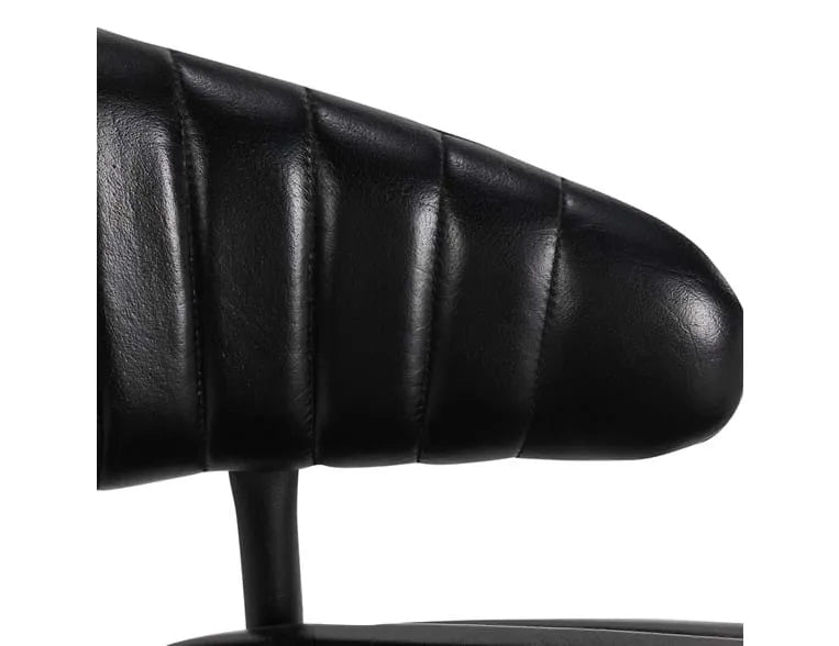 Umbria 26" Counter Stool Jet Black