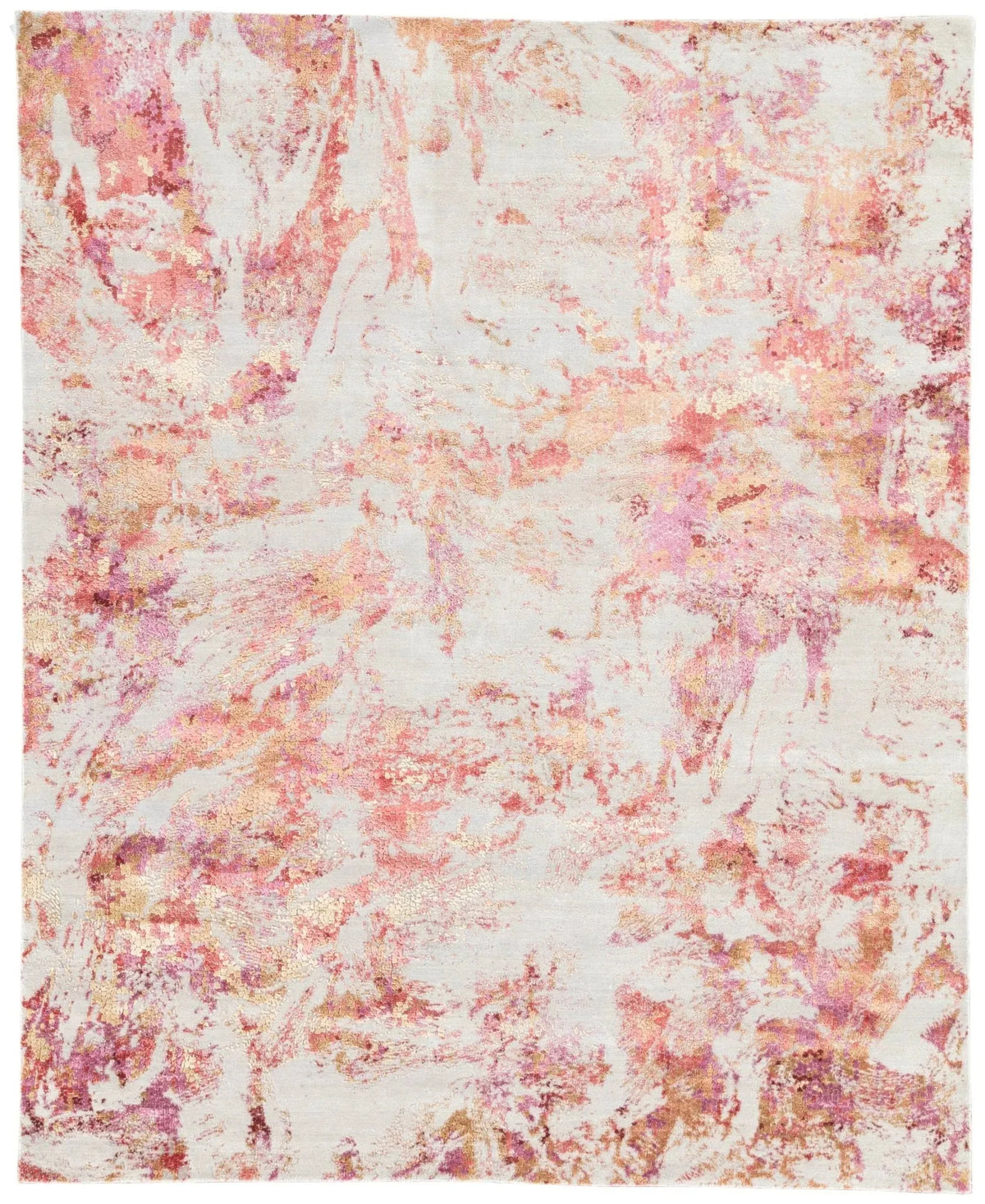 Unstring By Kavi UBV07 Ajri 2 Vapor Blue/Desert Sand Rug