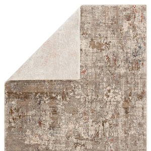 Valentia Vln01 Marzena Tan/Rust Rug
