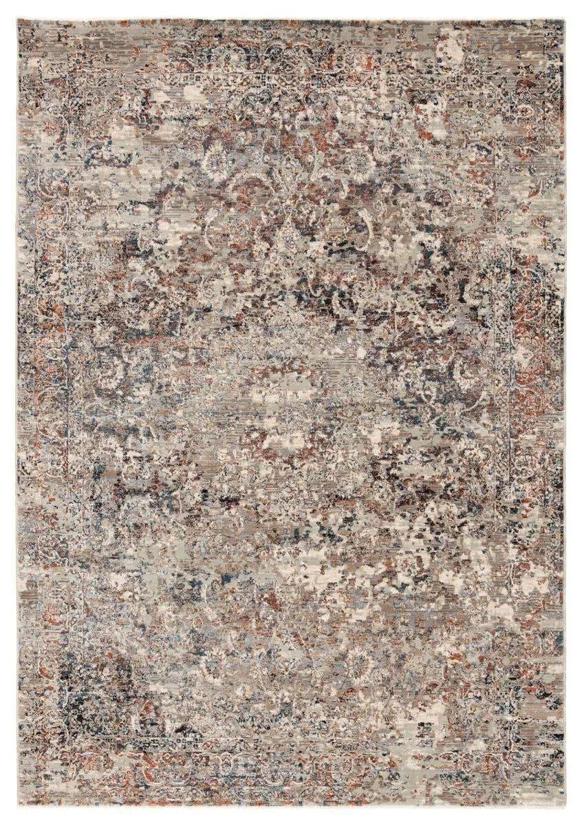Valentia Vln02 Niran Gray/Rust Rug