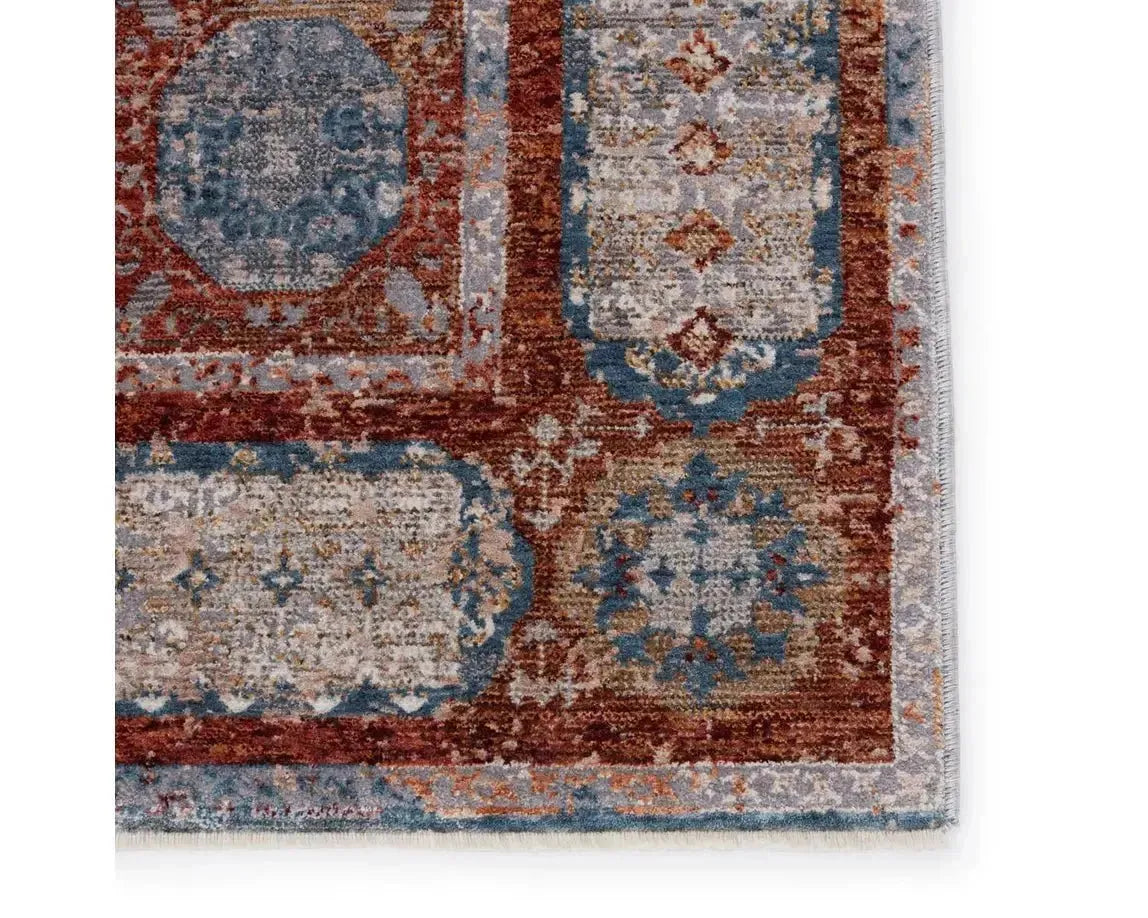 Valentia VLN16 Maroon/Blue Rug