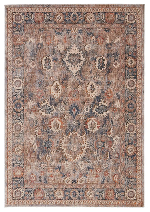 Vanadey Vnd02 Inari Light Taupe/Blue Rug