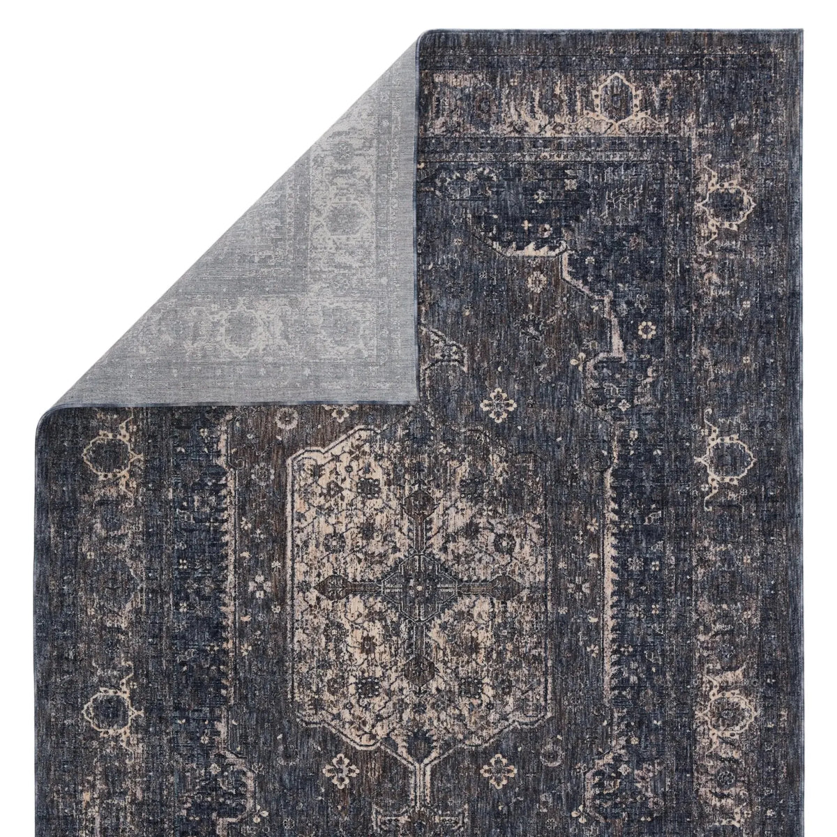 Vanadey Vnd05 Temple Blue/Gray Rug