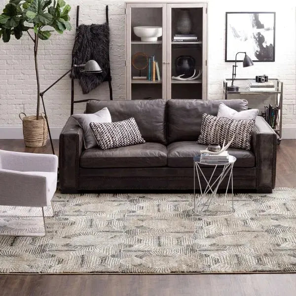 Vanguard 92360 4545 Valiant Frost Grey Rug