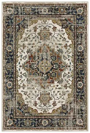 Venice 054X8 Beige/Blue Rug