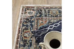 Venice 054X8 Beige/Blue Rug