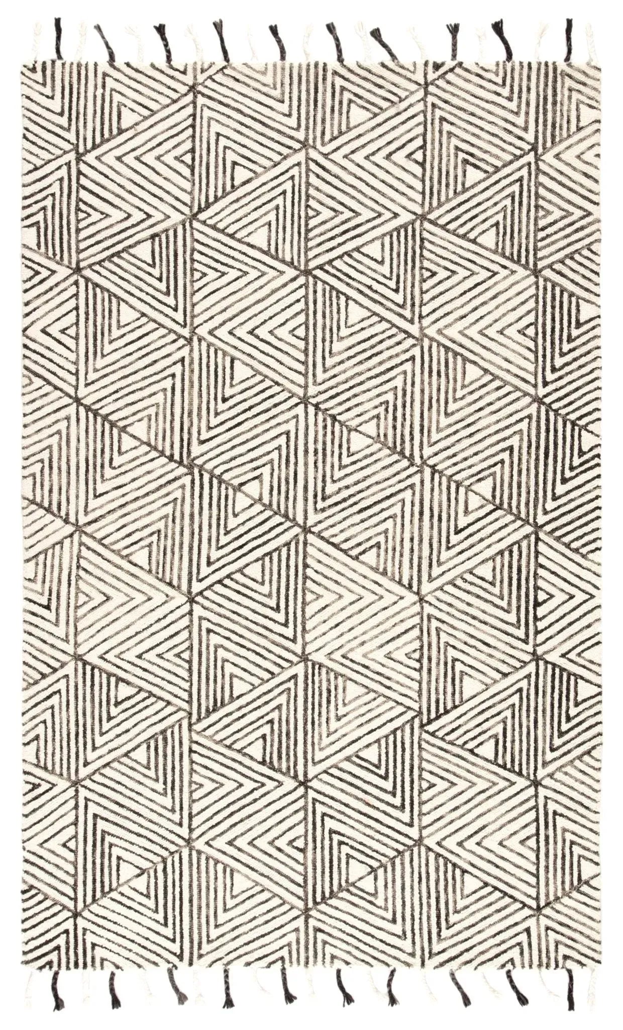 Vera By Nikki Chu VNK01 Montblanc Ivory/Gray Rug