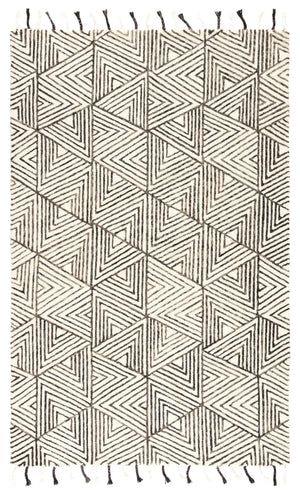 Vera By Nikki Chu VNK01 Montblanc Ivory/Gray Rug