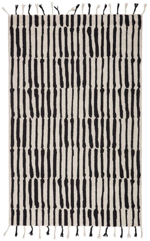 Vera By Nikki Chu VNK08 Saville Black/Ivory Rug
