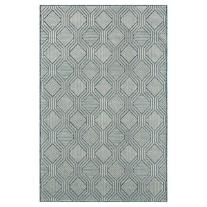 Veranda 82108NSL Navy/Silver Rug
