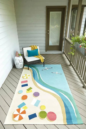 Veranda VR-63 Blue Rug