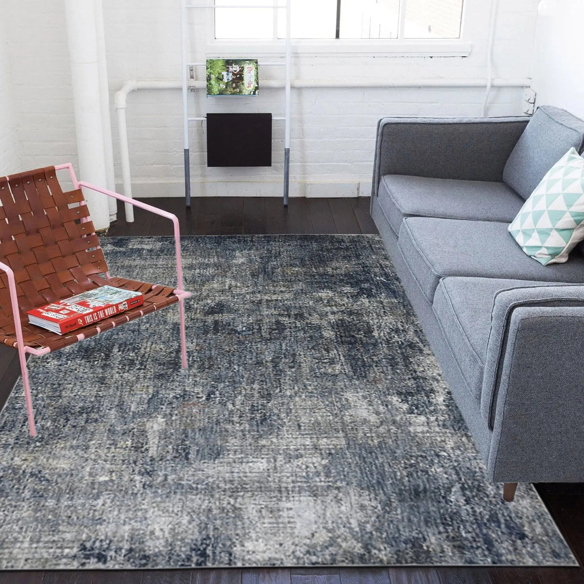 Vermont VRM-2 Grey/Orange Rug
