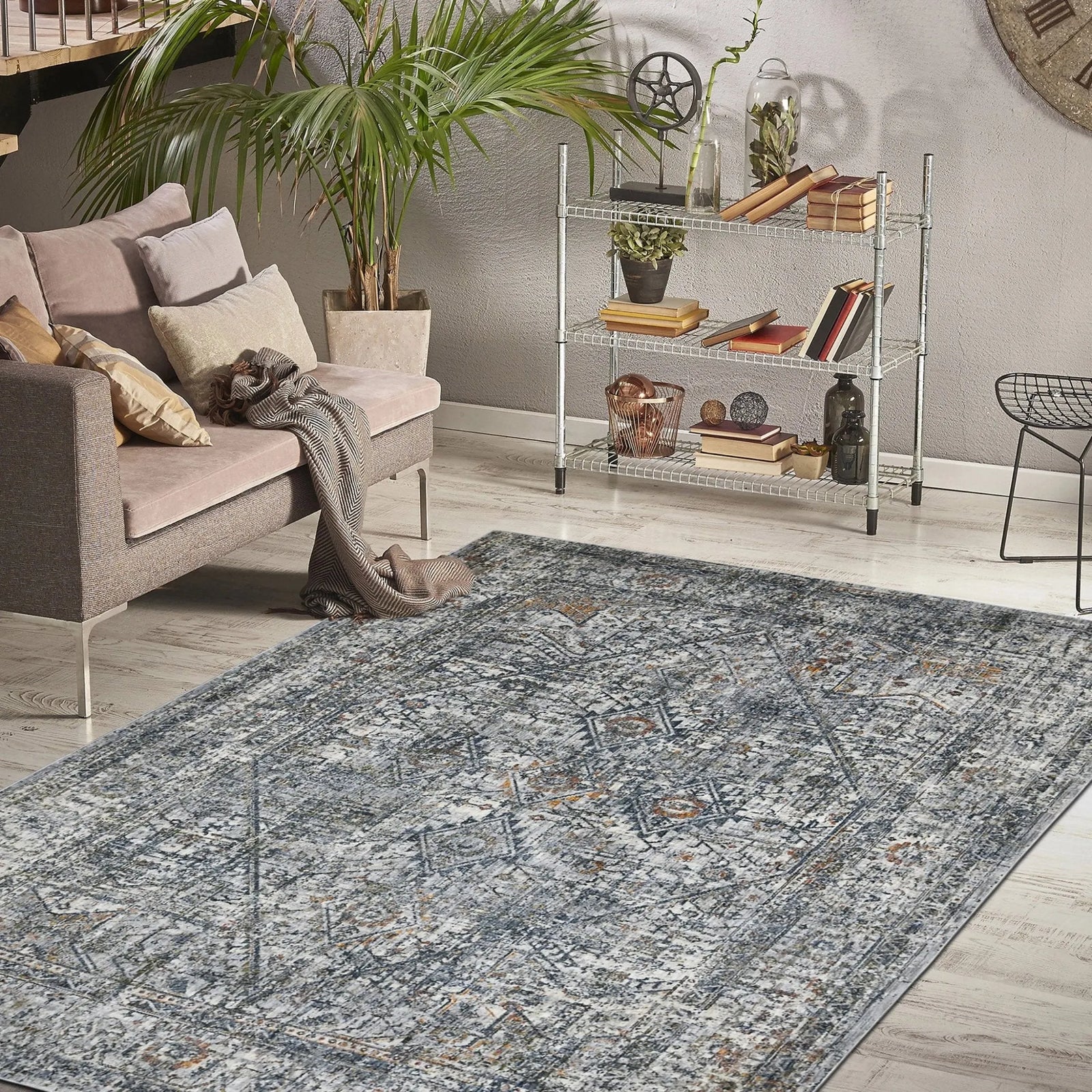 Vermont VRM-3 Grey/Ivory Rug