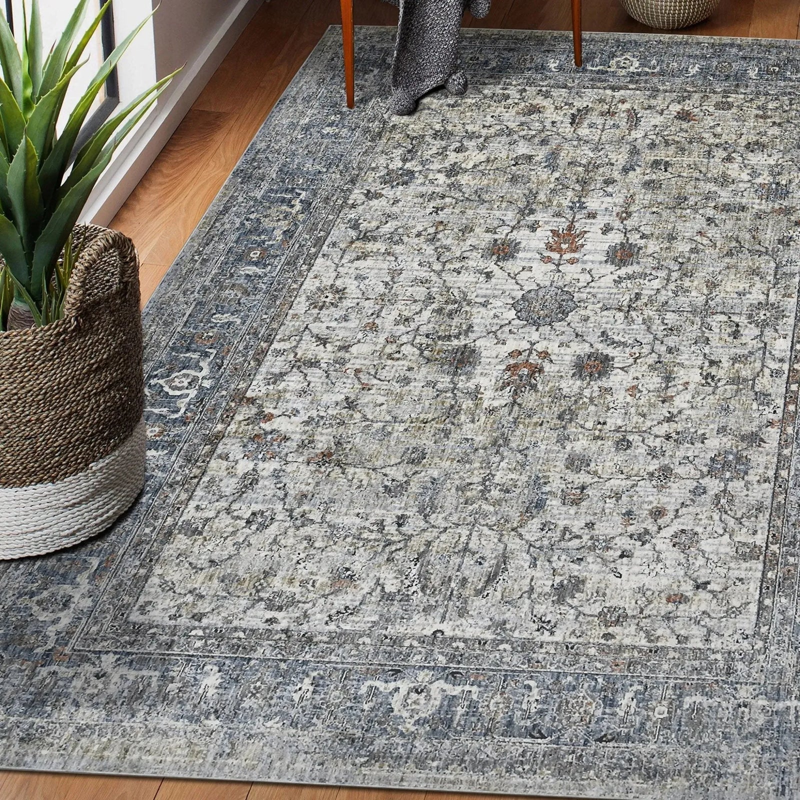 Vermont VRM-6 Ivory/Grey Rug