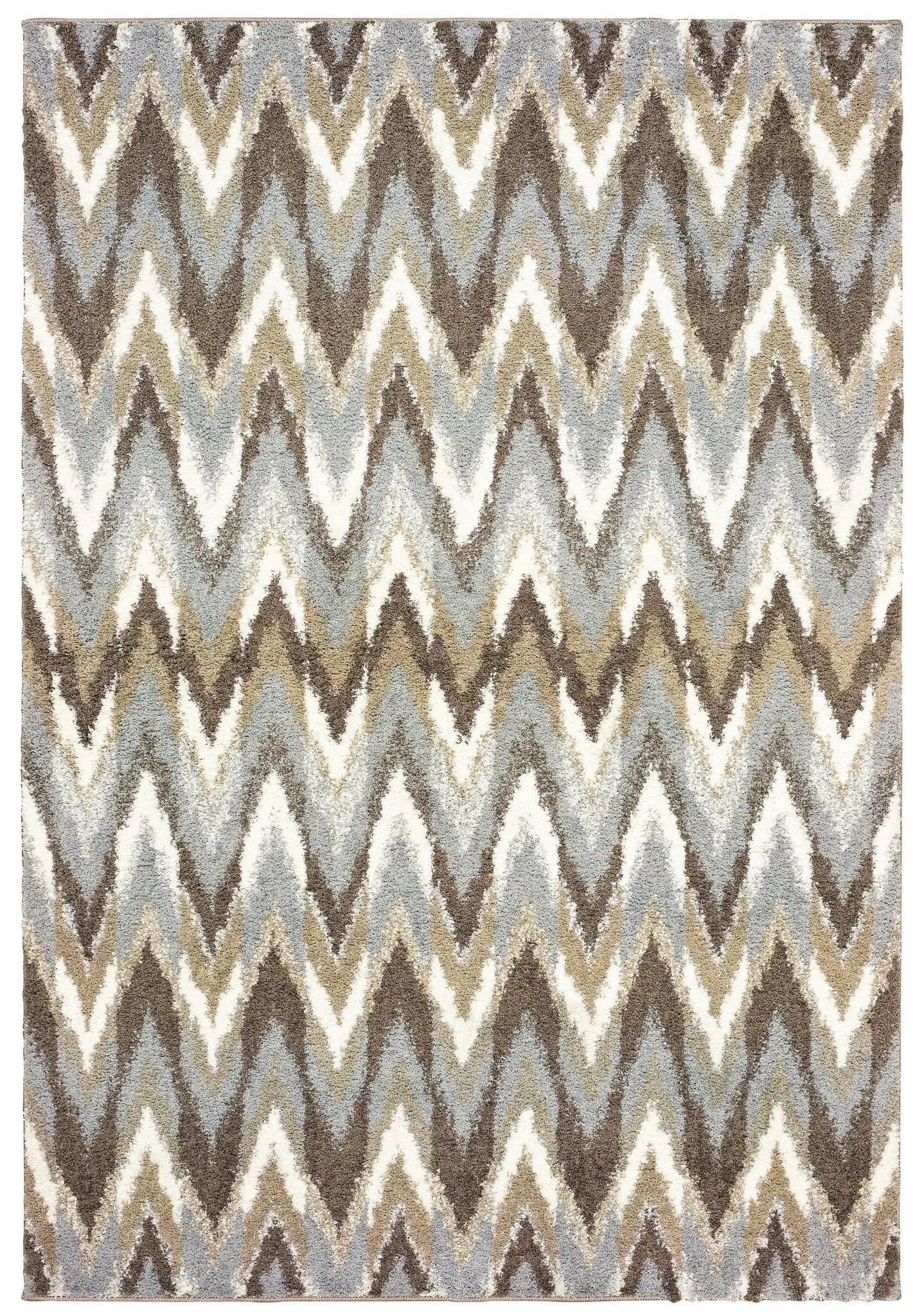 Verona 4D Grey/ Taupe Rug