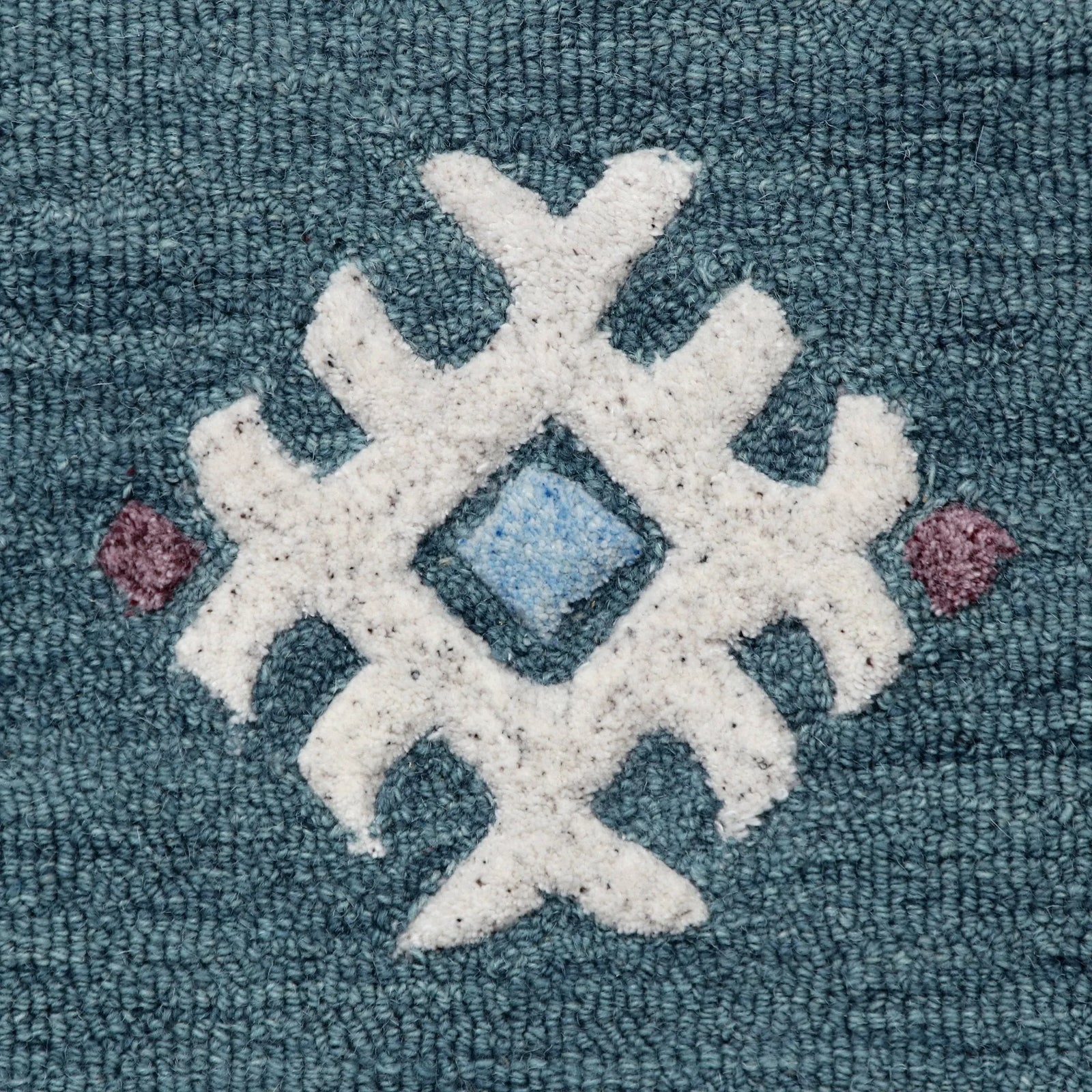 Vibrance Lr03562 Blue/Multi Rug