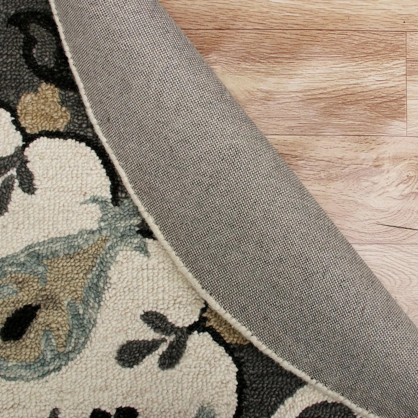 Vibrance Lr03566 Gray/White/Black Rug