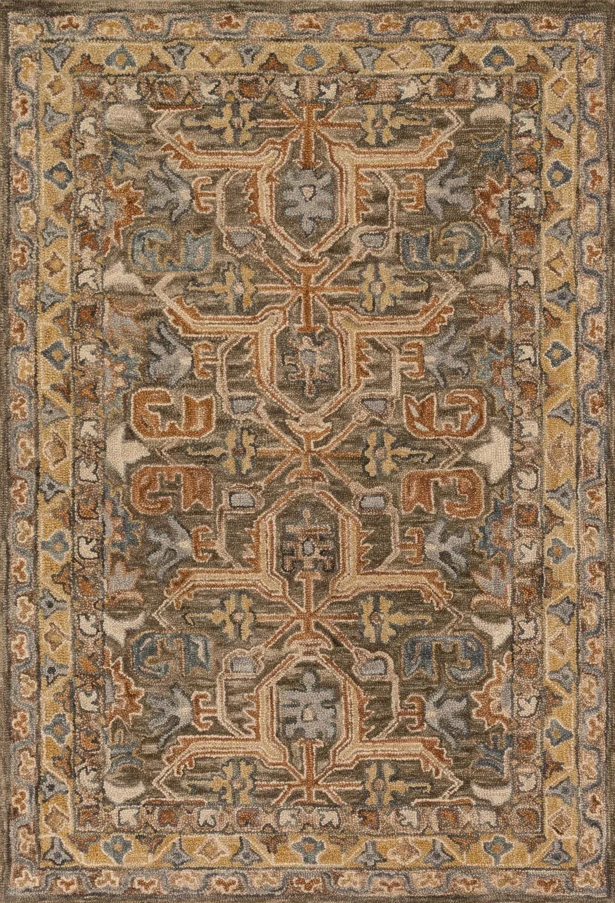 Victoria VK 01 Walnut / Multi Rug