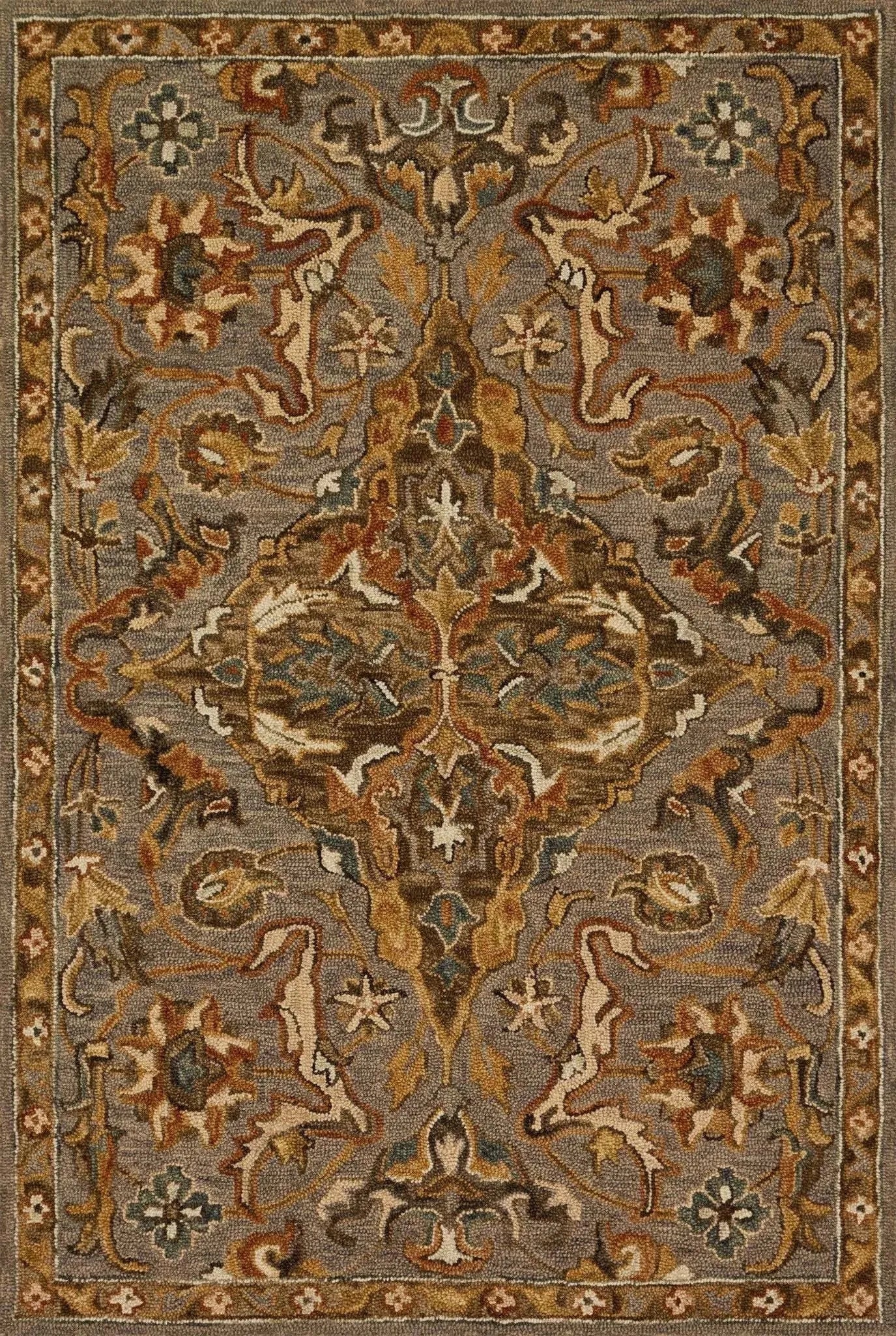 Victoria VK 04 Grey / Multi Rug