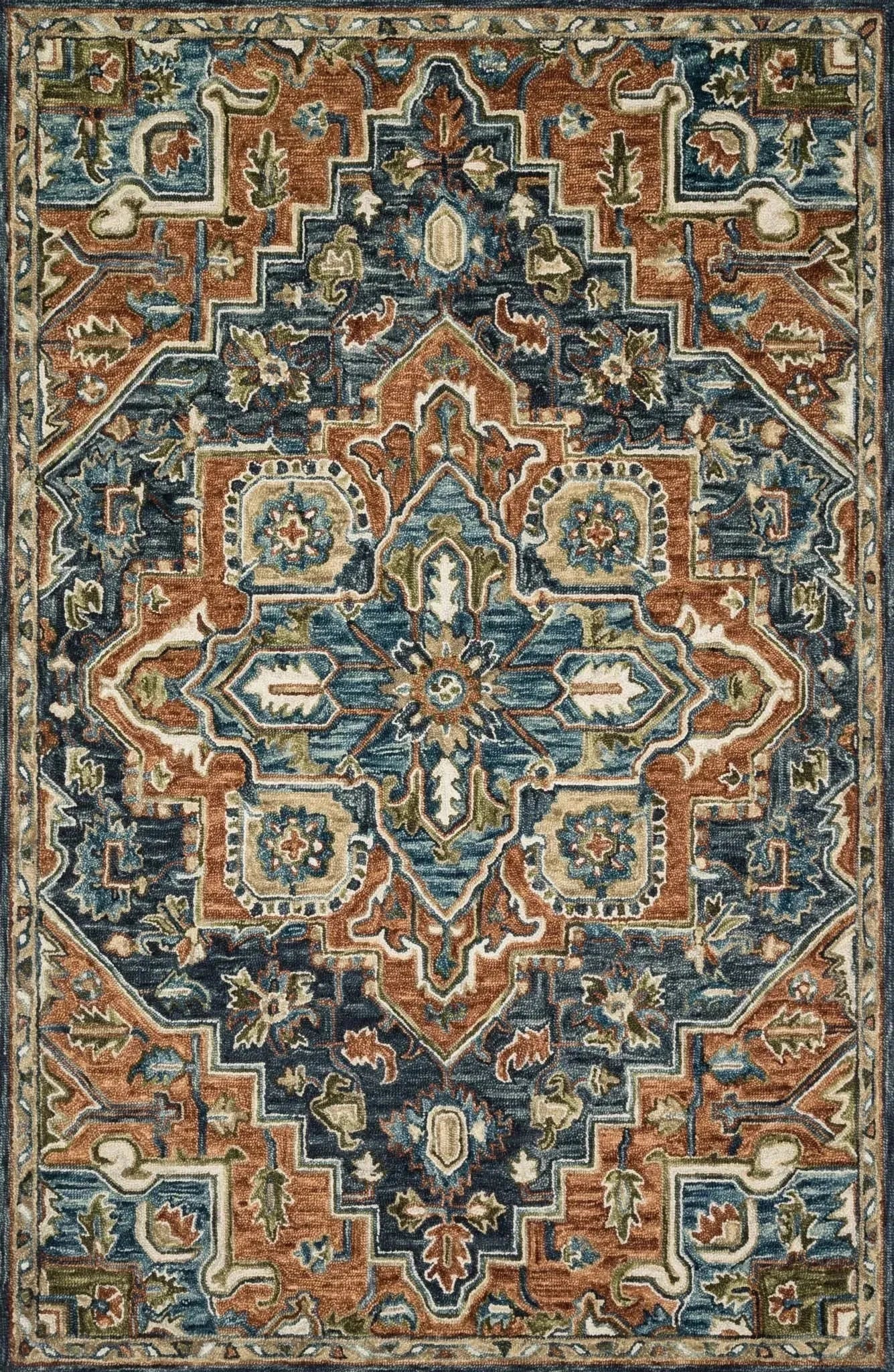 Victoria VK 16 Rust / Multi Rug