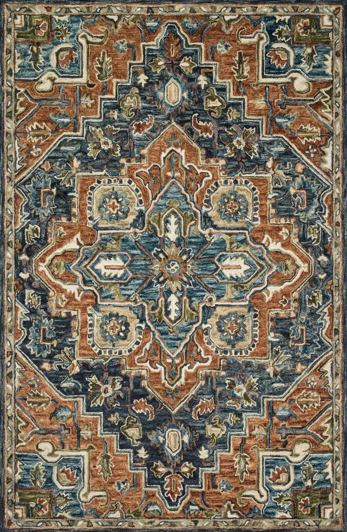 Victoria VK 16 Rust / Multi Rug