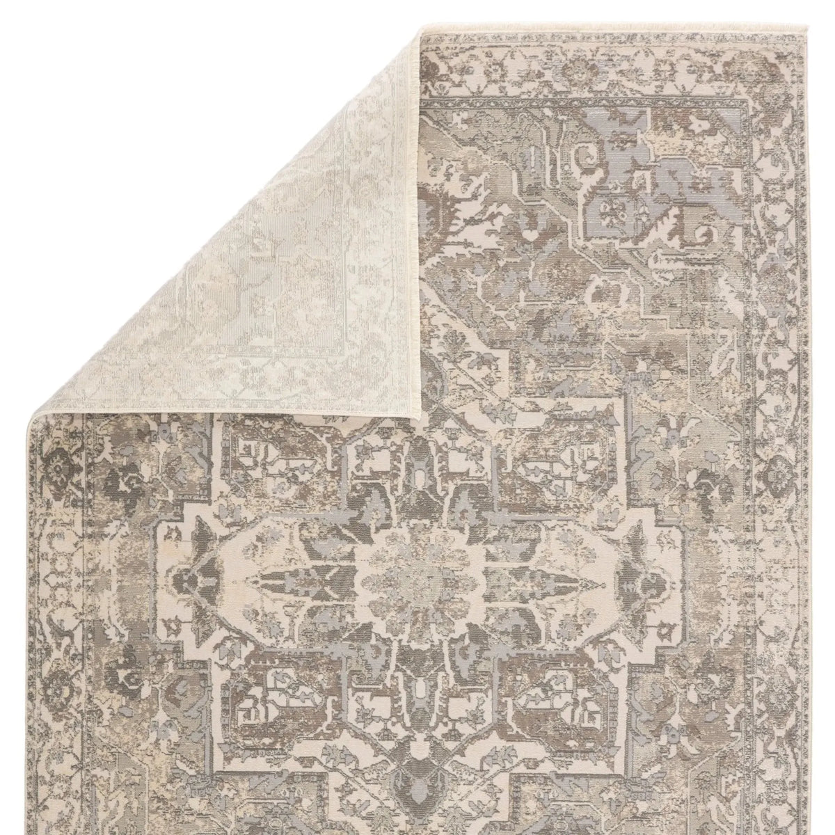 Vienne Vne01 Alain Gray/Cream Rug