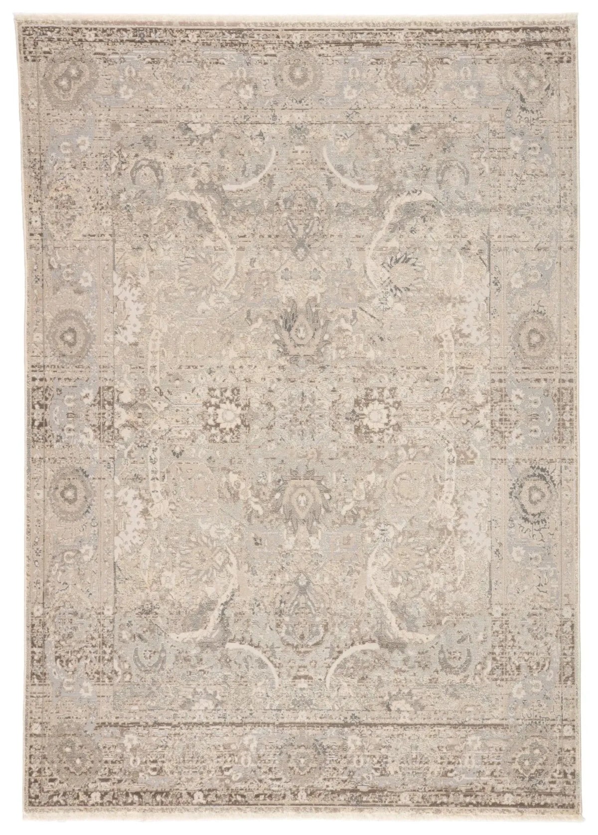 Vienne Vne03 Baptiste Gray/Cream Rug