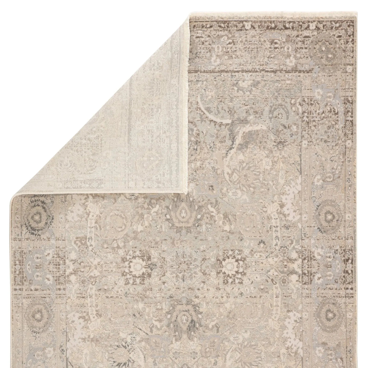 Vienne Vne03 Baptiste Gray/Cream Rug