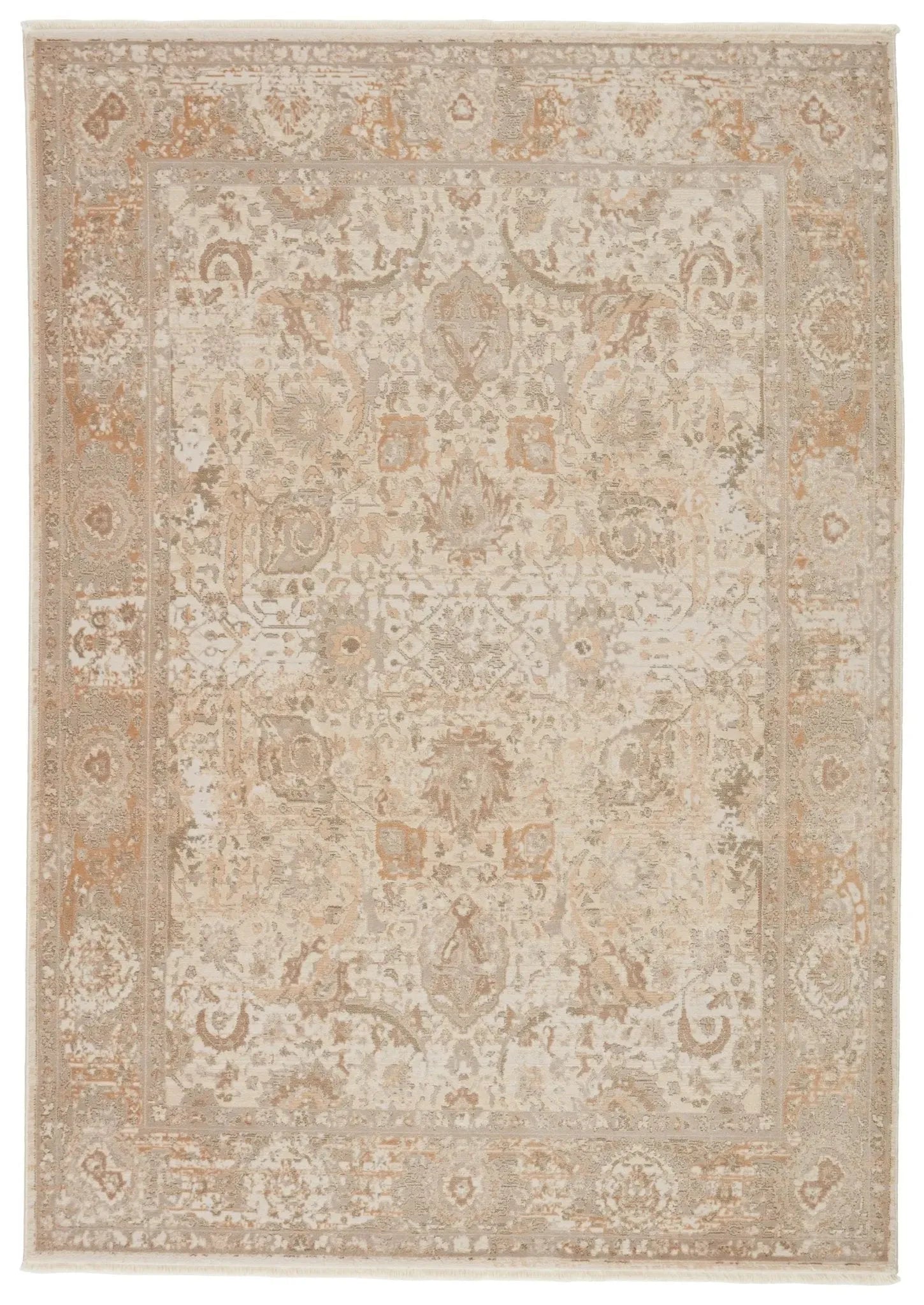 Vienne Vne04 Baptiste Taupe/Cream Rug