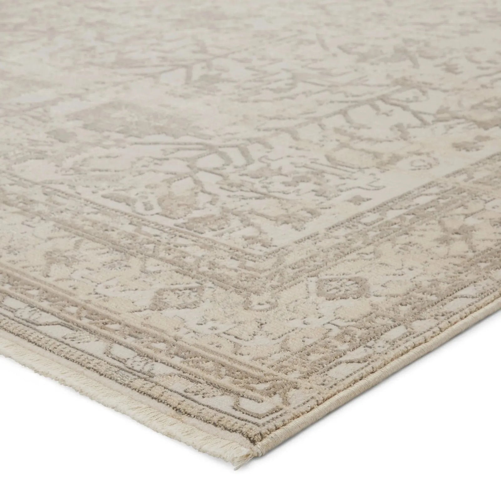 Vienne Vne05 Valentin Cream/Light Gray Rug