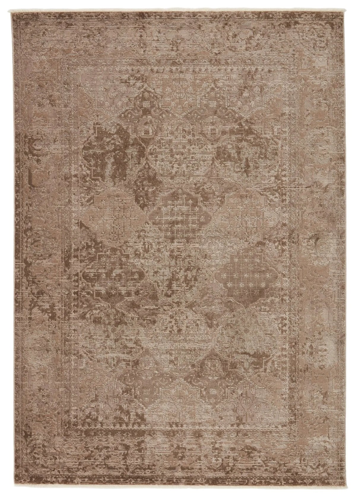 Vienne Vne08 Lourdes Tan/Brown Rug