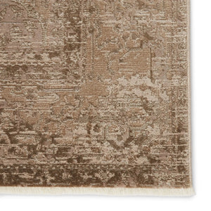 Vienne Vne08 Lourdes Tan/Brown Rug