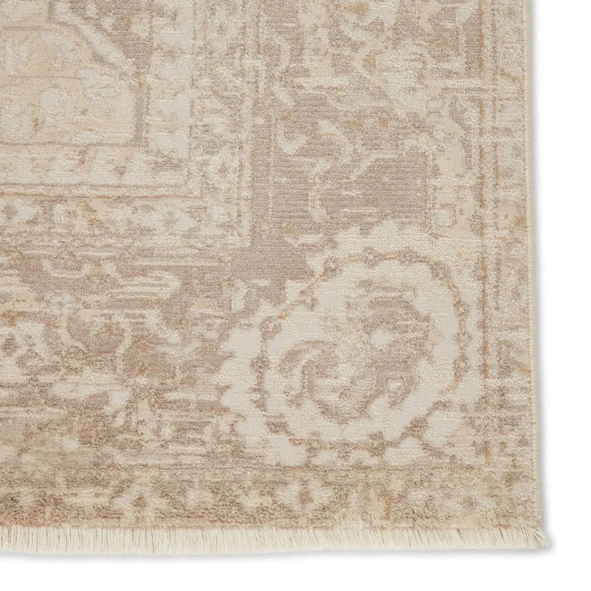 Vienne Vne10 Lourdes Gold/Light Gray Rug