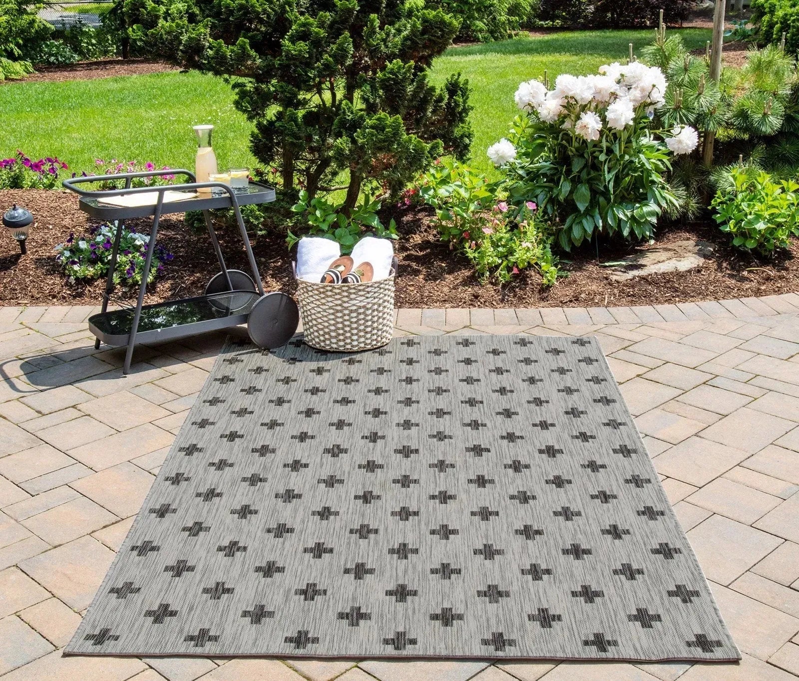 Villa By Novogratz Vi-01 Umbria Grey Rugs