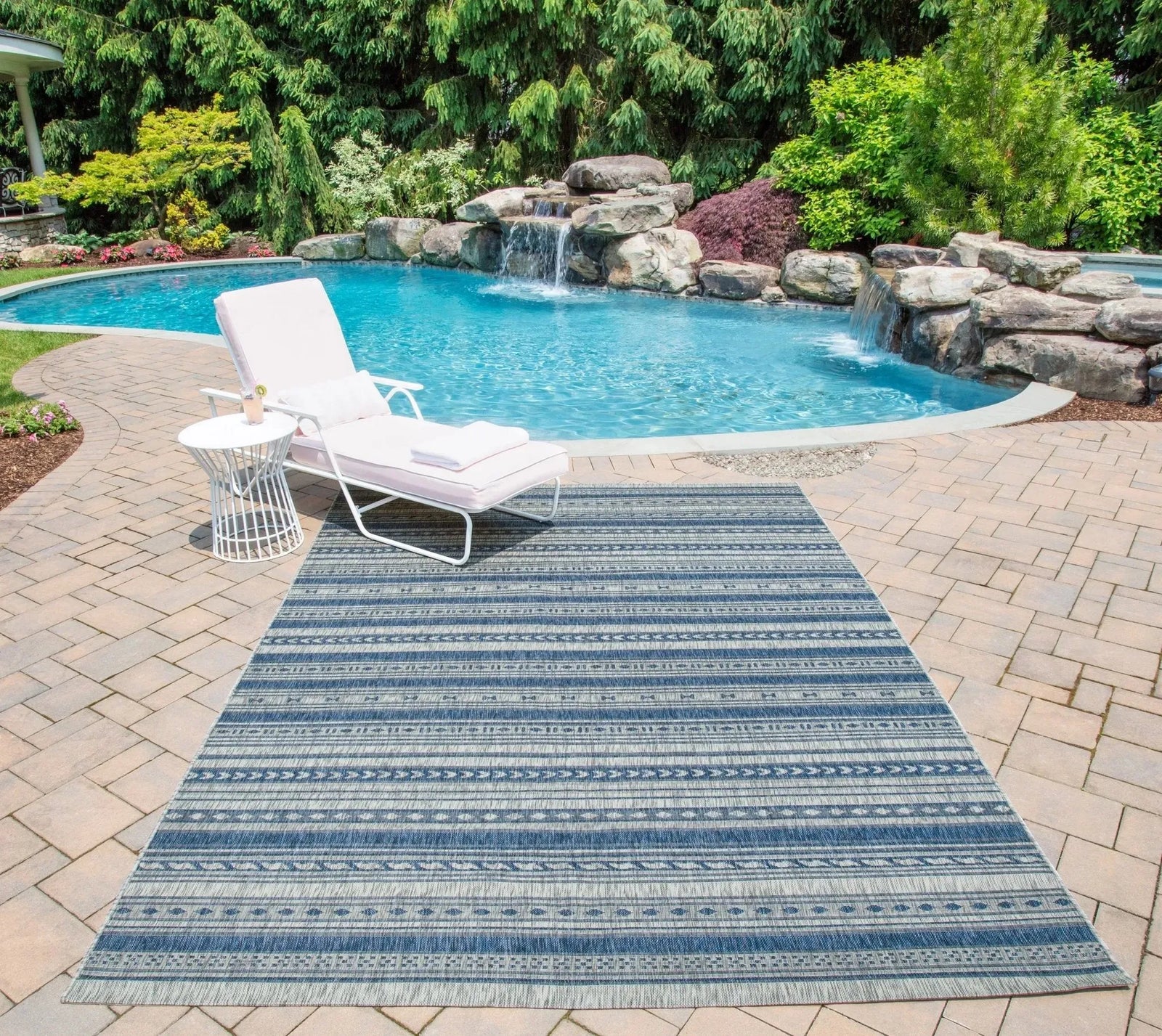 Villa By Novogratz Vi-04 Tuscany Blue Rugs