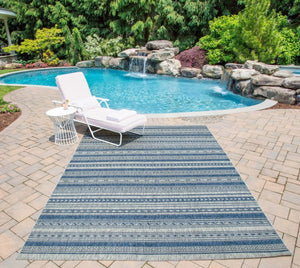 Villa By Novogratz Vi-04 Tuscany Blue Rugs