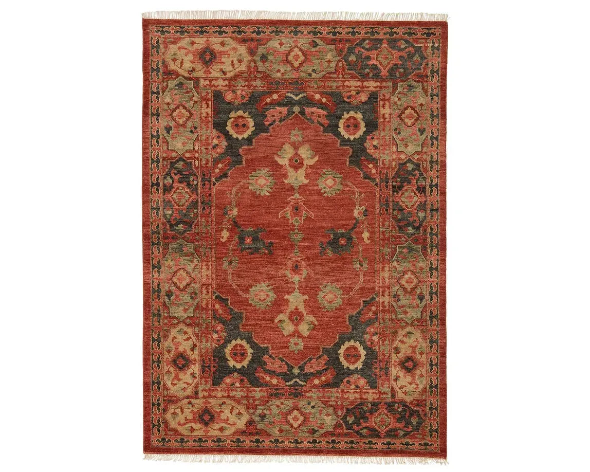 Village By Artemis VBA02 Azra Red / Black Rug