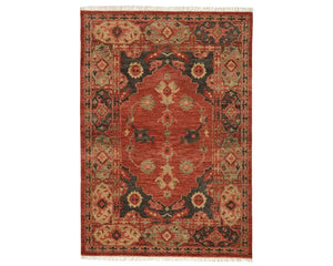Village By Artemis VBA02 Azra Red / Black Rug