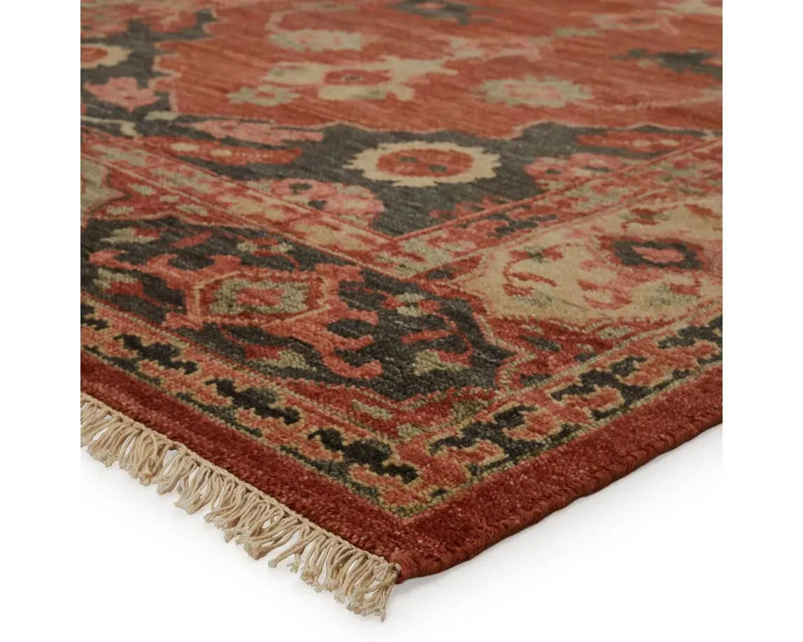 Village By Artemis VBA02 Azra Red / Black Rug