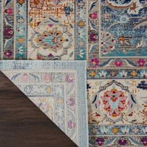 Vintage Kashan VKA01 Blue Rug