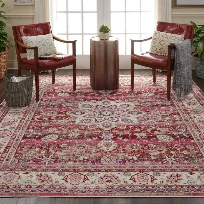 Vintage Kashan VKA01 Red Rug