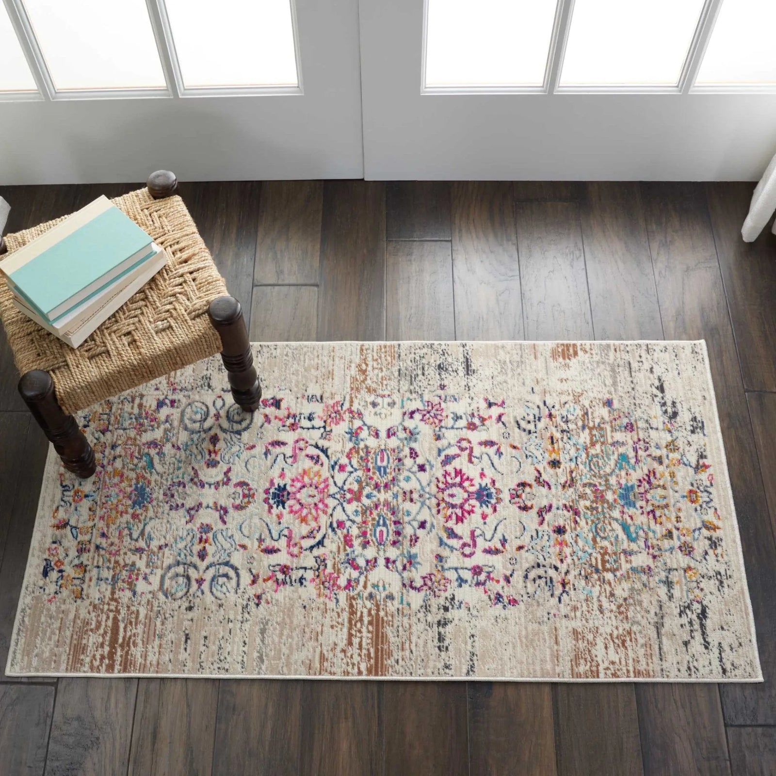 Vintage Kashan VKA02 Ivory Rug