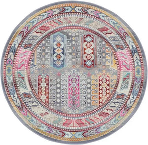 Vintage Kashan VKA06 Grey/Multi Rug